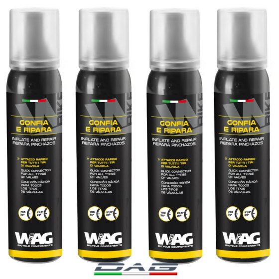 Wag gonfia e ripara spray Attacco Rapido 4 Bomboletta da 100ml